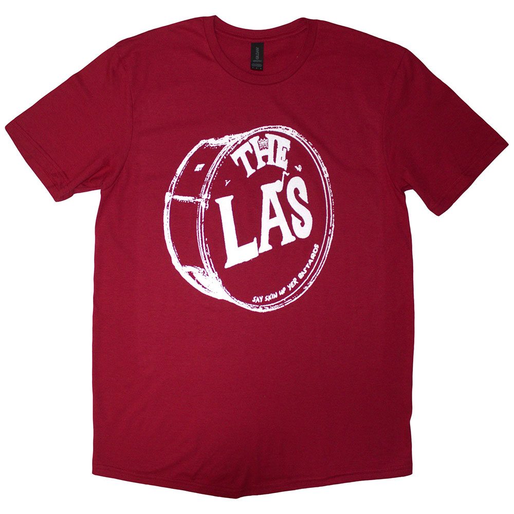 The LA's - White Drum Head Logo Heren Tshirt - Rood